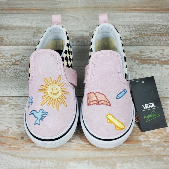 Vans Slip on Skateistan Toddler - Picture 8 of 11